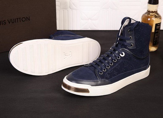 LV High-Top Fashion Men Shoes--064